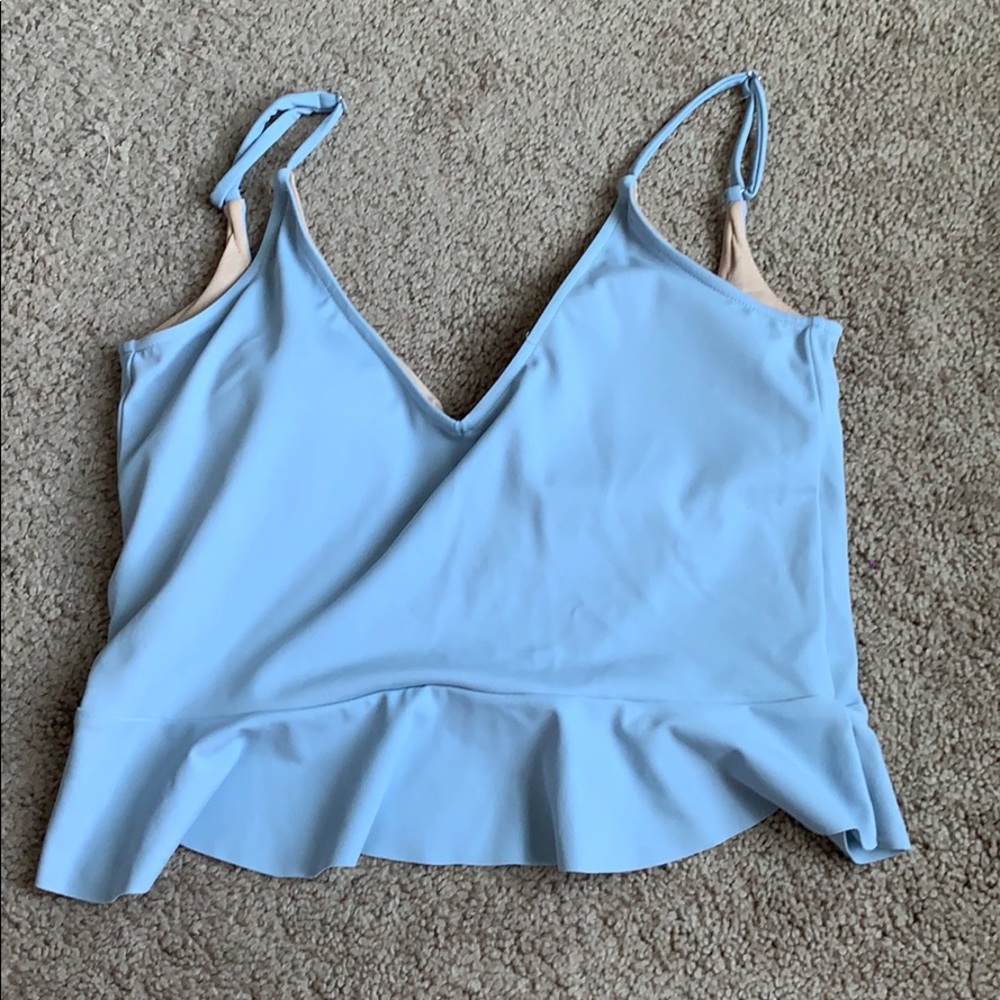 Kortni Jeane Blue Fog Top